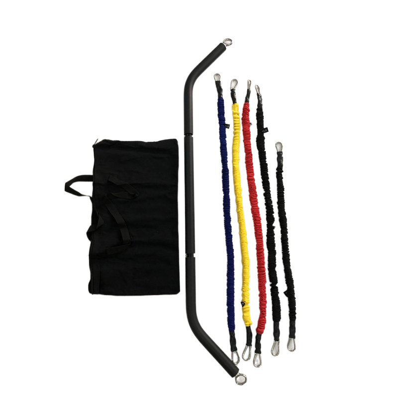 Портативный домашний тренажер для спортзала, оборудование для фитнеса, система с 5 эластичными лентами