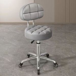 Beauty Salon Equipment Hairdressing Funiture Adjustable Hydraulic Barber Rolling <b>Stool</b> Beauty Chair for Hair Cut - Product Image 3