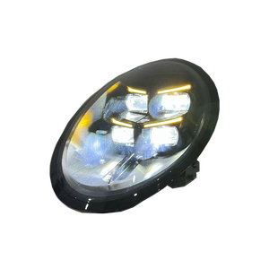 Faro a LED Matrix SJC Auto per <span class=keywords><strong>Porsche</strong></span> 991.1 991.2 911 (2013-2018) Bicolore Giallo e Bianco, Nuovo Stile 2025, Versione Nera 911 - Product Image 5