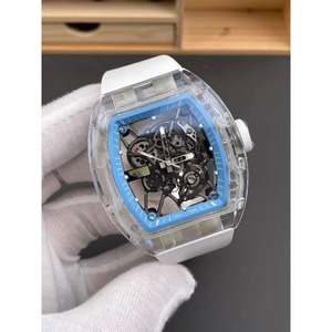 Montre de luxe et élégante pour homme, avec tourbillon en cristal de saphir, étanche, design squeletté, sport et affaires. - Product Image 3