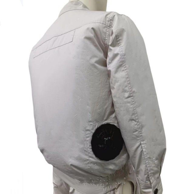 Outdoor Cooling Jacket with Air Conditioning Fan Cooling Jacket for Man Work Clothes Fan Cooling Cloth