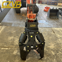 Pince hydraulique puissante à double cylindre pour excavatrices, cisailles de démolition de ferraille, essentielles pour la construction de moteurs et la démolition de noyaux de moteur