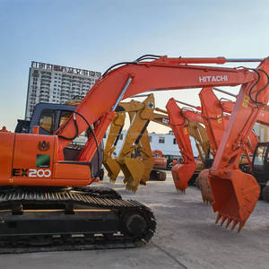 รถขุดมือสองฮิตาชิ EX200-5 ของแท้จากญี่ปุ่น พร้อมเครื่องยนต์ อีซูซุ ปั๊ม และมอเตอร์-รุ่น EX200-2/3/120 - Product Image 4