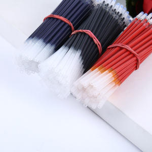 Bolígrafos de Gel borrables para estudiantes, bolígrafos clásicos de 0,5mm y 0,38mm, recambios de papelería, <span class=keywords><strong>tinta</strong></span> negra, azul y roja, oferta - Product Image 5