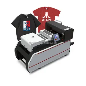 Zhou Surname fornecedor de fábrica conjunto de impressora dtf a3 dual i1600 tudo em um com agitador e secador
