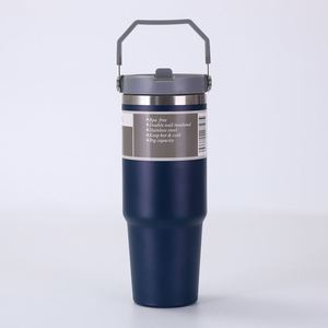 Gobelet isotherme en acier inoxydable pour café, avec couvercle, double paroi, tasse de voyage, 30 oz, vente en gros - Product Image 3
