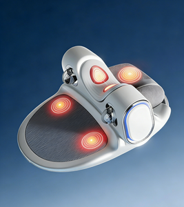 Masajeador <span class=keywords><strong>de</strong></span> Cuello, Hombros y Espalda Superior 4D Dinámico Personalizado OEM 2026 con Control Remoto Inalámbrico y Terapia Shiatsu con Calor - Product Image 4