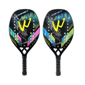 Raquette de Tennis pour meilleur partenaire <span class=keywords><strong>2023</strong></span> grandes ventes raquette de Tennis de plage en fibre de carbone et de verre avec housse de sac de protection visage doux nouveau - Product Image 4