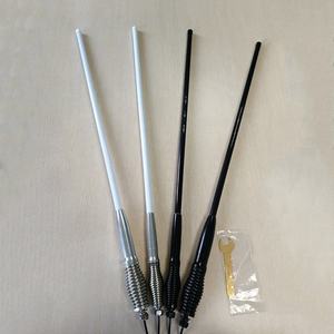 4x4 Off Road Antenna 60cm 80cm 100cm Heavy Duty Spring Barrel Decorative Antenna With <b>Bracket</b> Installed on the Engine Hood - Product Image 5