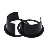 Housse étanche pour haut-parleur de voiture de 6,5 pouces, accessoires d'amélioration audio pour voiture, coussin de protection étanche pour haut-parleur de voiture