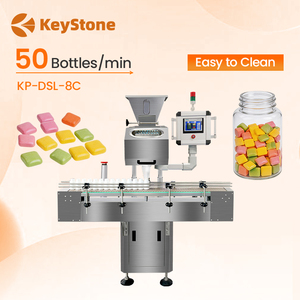 Machine de comptage et d'embouteillage automatique multicanal pour flacons de comprimés de forme spéciale - Product Image 1