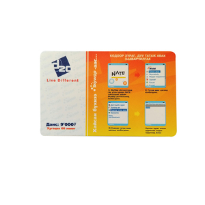 Di động <span class=keywords><strong>Scratch</strong></span> thẻ giá rẻ giá tùy chỉnh in ấn nạp tiền Viễn Thông thẻ cào cho điện thoại di động - Product Image 1