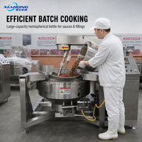 Marmite de mélange hydraulique automatique SUS304 pour sauces et marinades, fournie par un fabricant professionnel