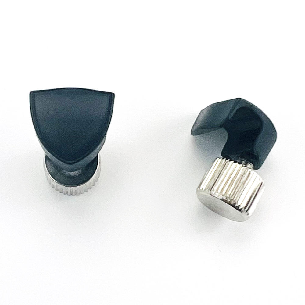Mini clips noirs (métal-une paire)