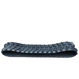 Expédition rapide, mini-excavatrice de marque OEM, patins de chenilles en caoutchouc naturel noir, pièces détachées pour excavatrice - Product Image 2