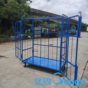 판매 창고 적재 및 보관 장비 빈 시스템 <span class=keywords><strong>3</strong></span> 측면 롤링 금속 보관 케이지 - Product Image 2