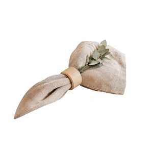 Anillo para Servilletas de Madera Ecológica de Lujo Moderno, 4.5cm, Acabado Pulido, Decoración de Mesa para Bodas y Cenas - Product Image 5