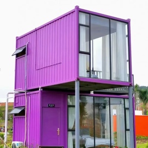 Casa de tablero de actividades, sitio de construcción móvil al aire libre, casa contenedora de placa de acero de Color de empalme rápido residencial - Product Image 1