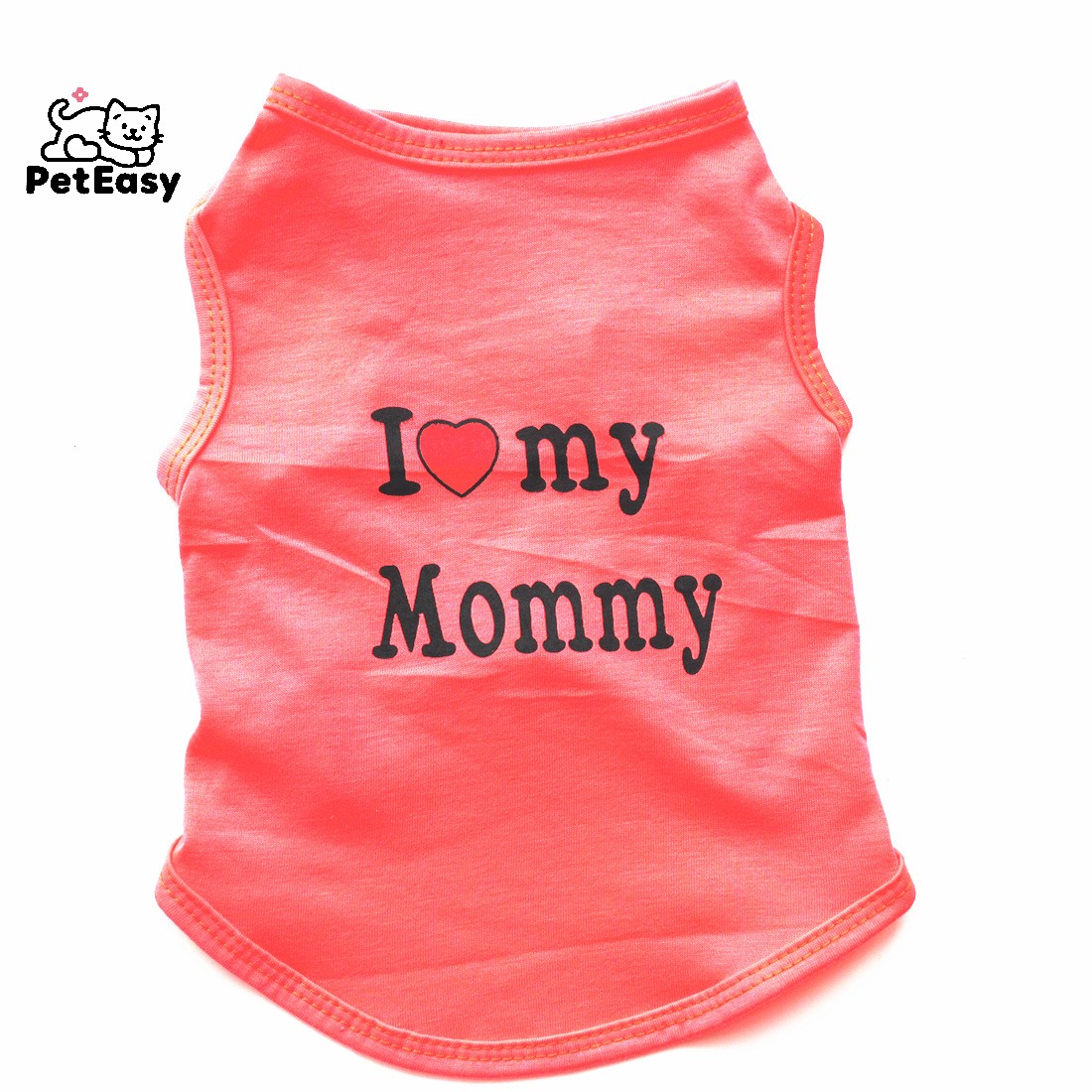 Orange red love mommy