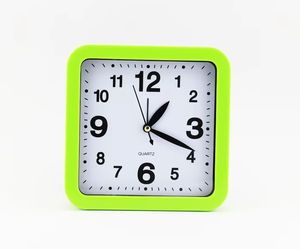 Wholesale square Small Bed Alarm <b>Clock</b> Mini Kids Alarm <b>Clock</b> Colorful - Product Image 2