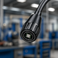 Detector de Gas Combustible Industrial HIREP, Detector de Fugas Portátil con Sonda Flexible, Analizador de Metano CH4 LPG LEL, Alta Precisión, IP65