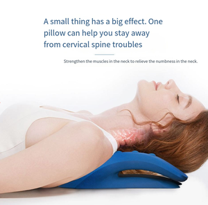 마사지 베개 척추 관리 베개 폴리우레탄 목 스트레처 목과 어깨 이완 베개 - Product Image 2