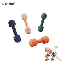 Haltères réglables pour femmes TOPKO en gros, exercices pour les bras, musculation des bras, yoga, exercices de fitness, mini haltères pour la maison