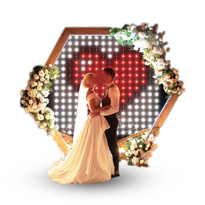 Trong nhà/ngoài trời thông minh LED Rèm Đèn ứng dụng điều khiển thông minh SDK cho hoạt hình đồ họa IP65 đánh giá-cho Halloween đám cưới Valentine - Product Image 6