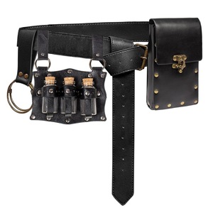 Sac de téléphone Steampunk pour site indépendant, sac médiéval, ceinture, costume de jeu de rôle Renaissance pour hommes adultes - Product Image 3