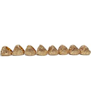 Set di 8 Anelli del Campionato Mondiale di Calcio di <span class=keywords><strong>Lionel</strong></span> Messi con Elegante Scatola in Legno, Gioielli in Lega Personalizzati per Uomo - Product Image 5