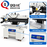 Machine de sérigraphie semi-automatique pour pâte à souder PCB avec table de travail de 1,6 m pour ligne SMT et impression de pochoirs