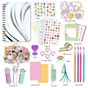 Set di Diari Fai-da-Te per Ragazzi e Ragazze Sopra gli 4 Anni, Set per Scrapbook e Diario per Bambini - Product Image 2