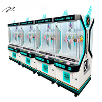 Mini machine à griffes d'arcade - Distributeur de prix à monnayeur/billets, construction en métal/acrylique/plastique, garantie 12 mois, support espagnol