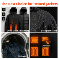 Jaket Pria Anti Angin Berpemanas Langsung dari Pabrik, Jaket Bernapas Reaktif Panas dengan Saku Terintegrasi, Jaket Outdoor untuk Ski dan Lari