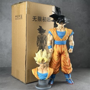 Figura de PVC de Son <span class=keywords><strong>Goku</strong></span> Saiyan Infinity <span class=keywords><strong>Ultra</strong></span> GK, Incluye Busto Decorativo, Figuras de Anime al por Mayor - Product Image 6