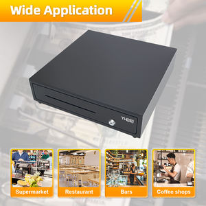 YHDAA Cajón <span class=keywords><strong>de</strong></span> <span class=keywords><strong>Dinero</strong></span> <span class=keywords><strong>para</strong></span> Punto <span class=keywords><strong>de</strong></span> Venta (POS) con 4 Bandejas Ajustables <span class=keywords><strong>para</strong></span> Billetes y 8 Bandejas Extraíbles <span class=keywords><strong>para</strong></span> Monedas <span class=keywords><strong>para</strong></span> Organización <span class=keywords><strong>de</strong></span> Efectivo - Product Image 4