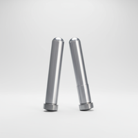 Goupilles de guidage en acier SUJ2 haute précision Z-TOP, dureté HRC58-62, longue durée de vie, compatibles avec les moules d'injection plastique APS AP standard