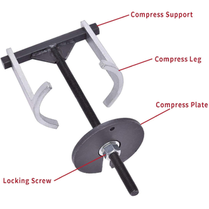 Kit de herramientas de instalación de extracción de compresor de resorte de embrague de transmisión automática de dos garras herramientas de extracción de placa de presión - Product Image 5