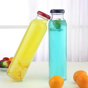 Bouteille en verre vide avec <span class=keywords><strong>bouchon</strong></span> à vis, écologique, recyclable, pour boissons lactées, nouvelle arrivée, 250 ml, 350 ml, 16 oz, vente chaude - Product Image 6