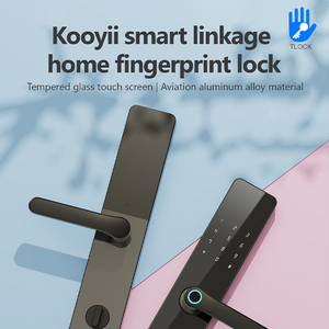 Tuoan wifi thông minh nhôm khóa cửa đa năng an toàn kiểm soát truy cập giải pháp kooyii di động tương thích thẻ Swipe nhôm - Product Image 4