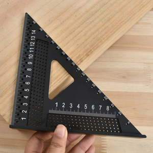 18cm Hợp kim nhôm tam giác Cai Trị cấp công nghiệp tốc độ Metric vuông đo thước đo cho xây dựng khung công cụ Đồng hồ đo - Product Image 4