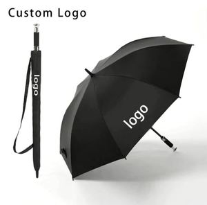 OEM 190T Nylon Fabric <b>Large</b> Golf <b>Umbrellas</b> with Automatic Folding for Promotional Activities - Product Image 1