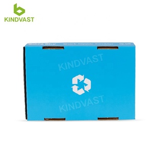 صندوق لف بشعار مخصص ، صندوق ورق بني على شكل مسبق ، مخروط أبيض ، 98 84 - Product Image 5