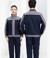 Vêtements de travail unisexes en coton respirant, uniformes de réparation automobile, combinaisons de soudure, vêtements de travail à manches longues, vêtements de travail personnalisés