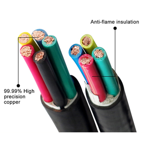 Tel üretim PVC kılıf 2/<span class=keywords><strong>3</strong></span>/4 çekirdek güç kabloları özelleştirilmiş PVC yalıtım elektrik bakır kablo - Product Image 4