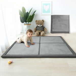 Tapis de jeu pliable en mousse épaisse, tapis rembourré doux pour enfants, tapis de sol multifonctionnel, tapis d'activités pliable - Product Image 1