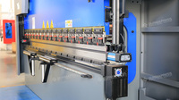 Prensa Plegadora Hidráulica CNC de 135T y 3200mm, Modelo DA66S, 8+1 Ejes, para el Procesamiento de Estructuras de Acero y Plegado de Placas de Aluminio en la Industria