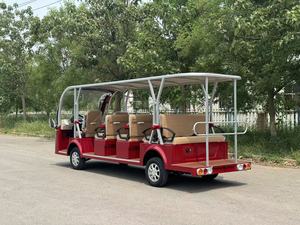 Voiture de tourisme <span class=keywords><strong>électrique</strong></span> à quatre roues en promotion pour réception de bureau, 14 sites panoramiques, voiturette de golf, buggy - Product Image 6