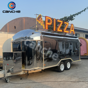 Móvil Catering Remolque Snack Burger van Mobile Food Street Hotdog Pizza Cart - Product Image 4