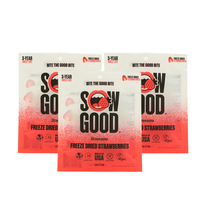 Sachet latéral personnalisé en aluminium et plastique pour emballage de miel, thé, café, lait en poudre